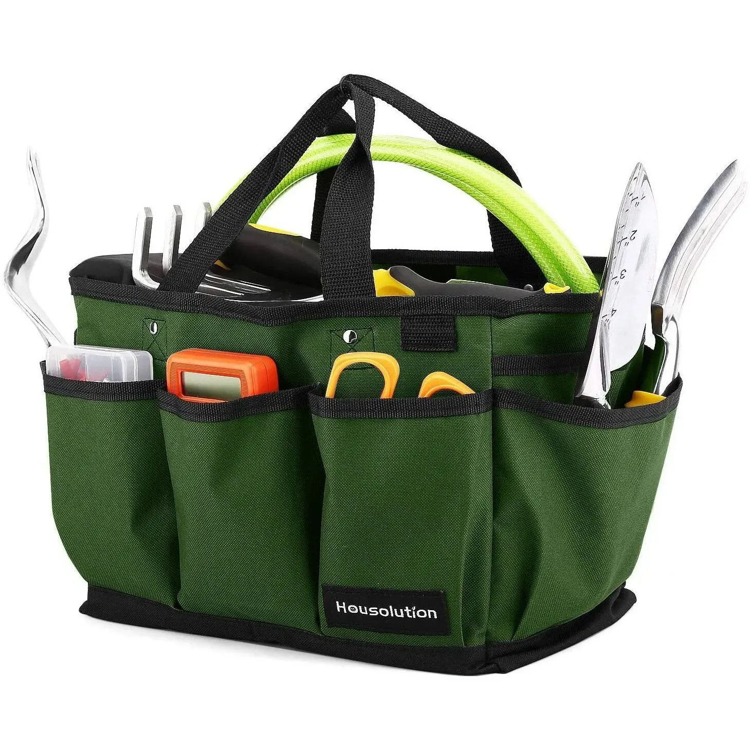 Housolution Gardening Tote Bag Deluxe Garden Tool Storage Bag and Home Organizer ...