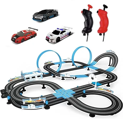 AGM Mastech Slot Car Race Track Set