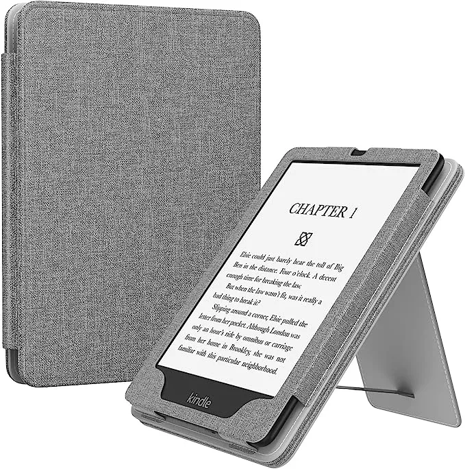 MoKo Case for 6.8" Kindle Paperwhite(11th Generation-2021) and Kindle Paperwhite Signature Edition, Slim PU Shell Cover Case with Auto-Wake/Sleep