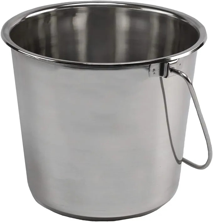 Grip T32154 - 4-Gallon Stainless Steel Bucket