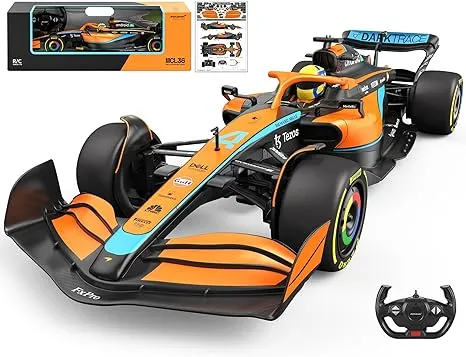 ZMZ F1 Remote Control Car 1:12 Scale Large Size F1 RC Car Officially Licensed RC Series McLaren F1 MCL36, Suitable RC Cars for Adults & Kids, Boys Girls Age 6-12 Years Birthday Ideas Gift