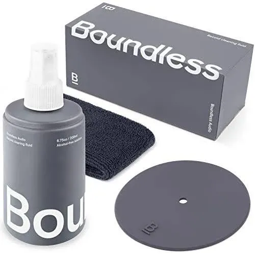 Boundless Audio Record Cleaning Solution - 6.75oz Vinyl Record Cleaner Fluid ...