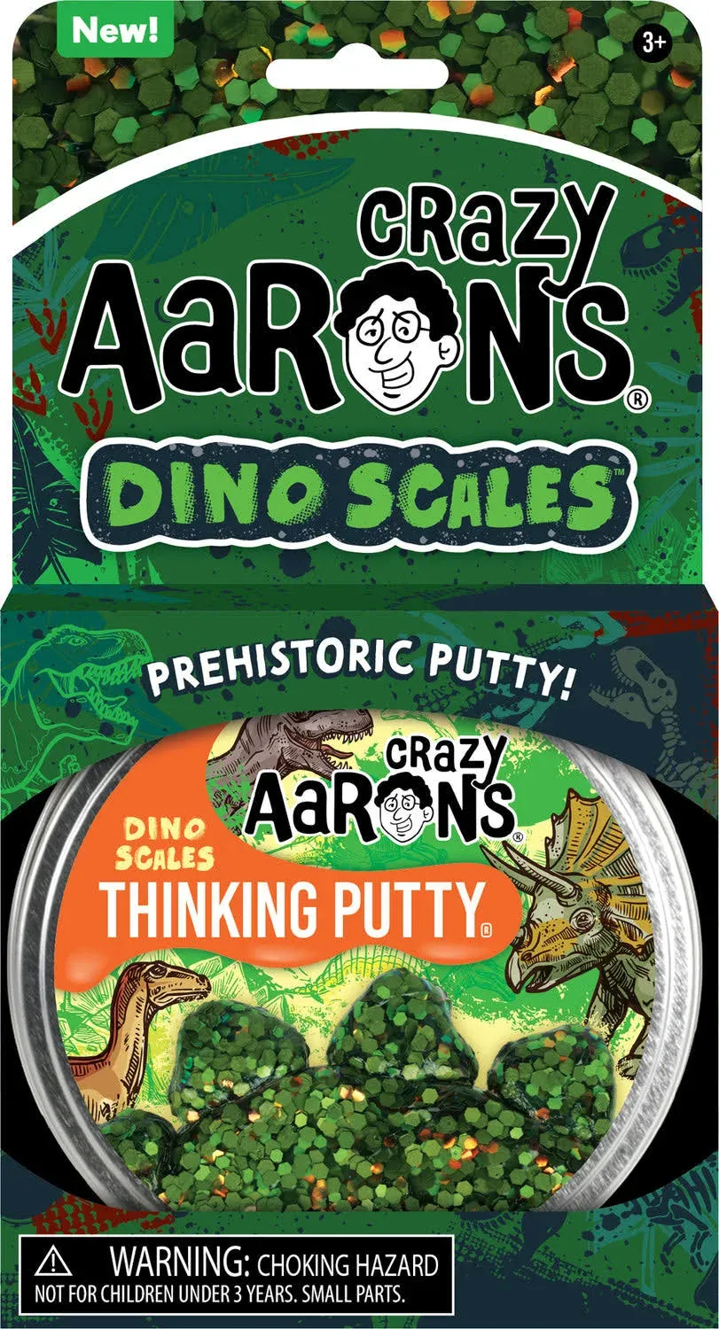 Crazy Aaron's Dino Scales Thinking Putty