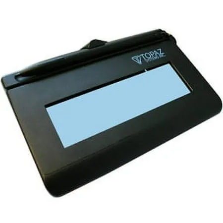 Topaz T-LBK460-BSB-R SigLite LCD 1x5 Signature Capture Pad