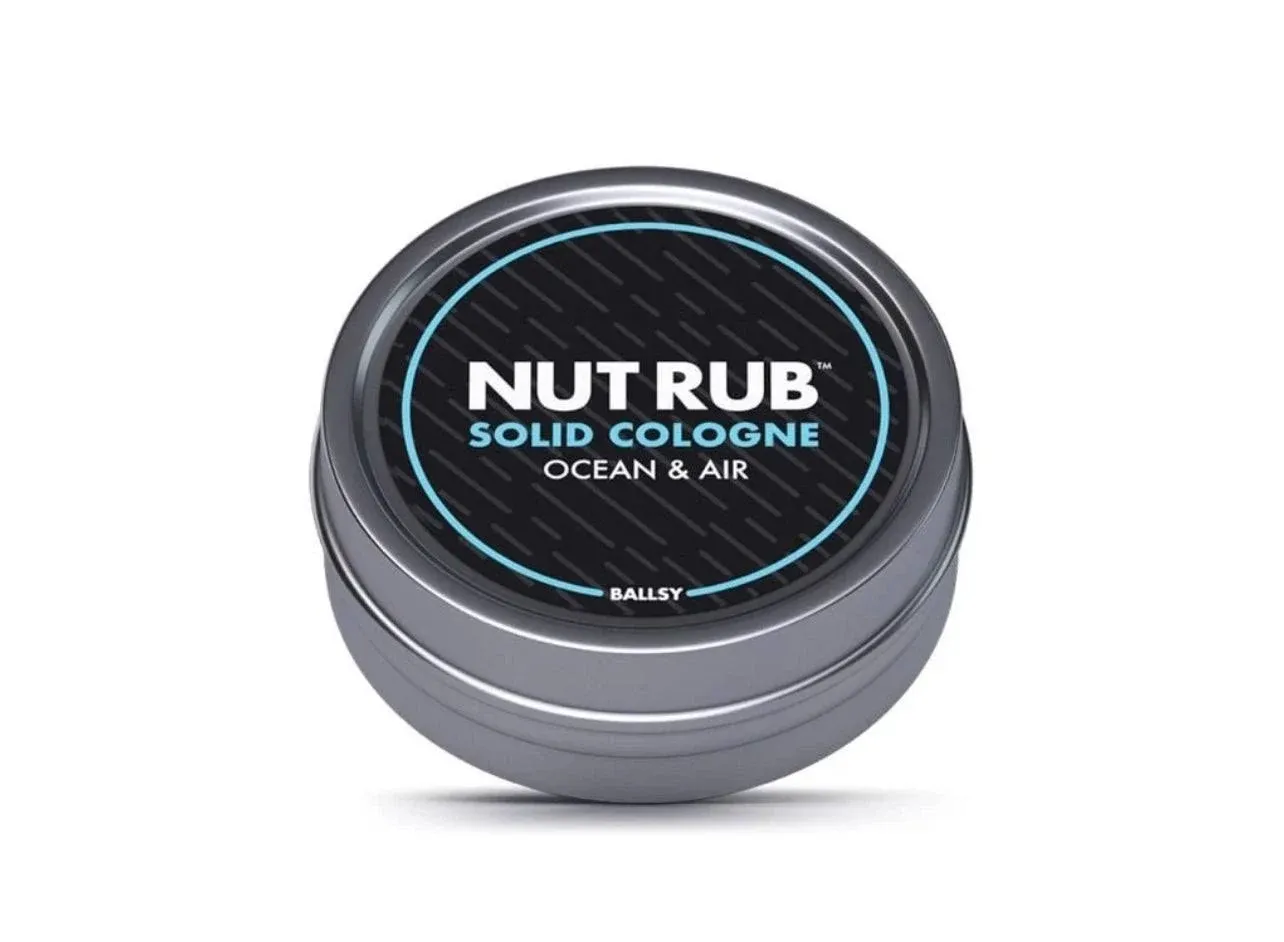 Ballsy Nut Rub, Ball Safe Cologne, with Beeswax, Coconut and Sunflower Seed Oil ...