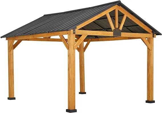 Outsunny 11' x 13' Hardtop Gazebo