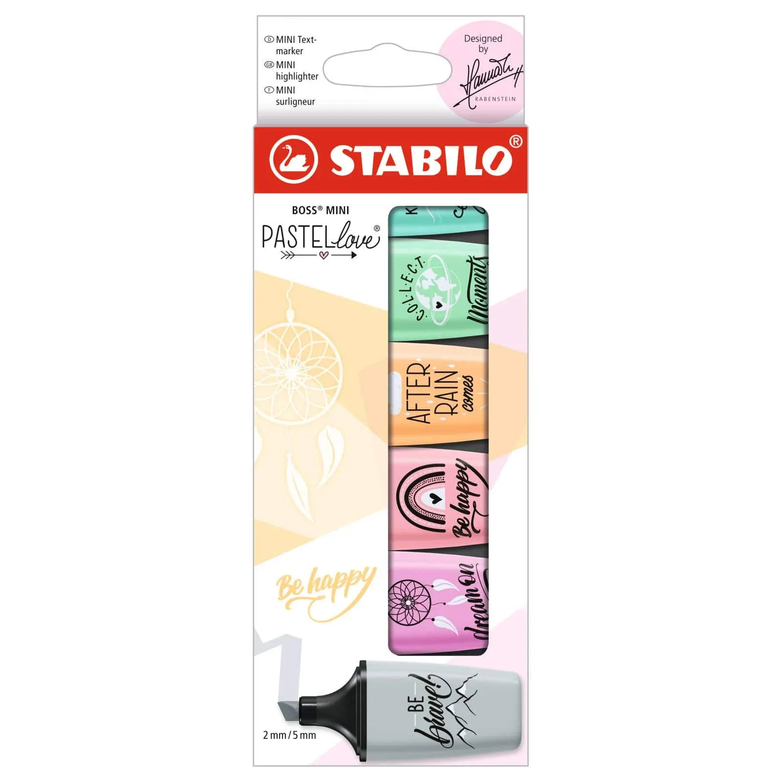 Stabilo Boss Mini Pastellove Highlighter Set