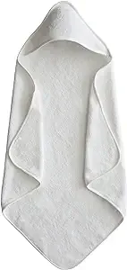 Mushie - Organic Cotton Baby Hooded Towel Moss