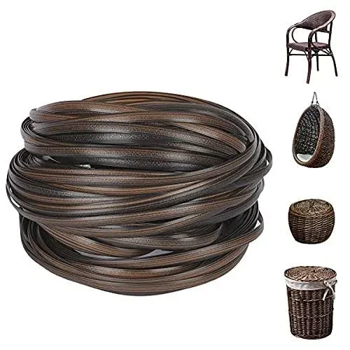 FAMMOM Wicker Repair material? Flat Synthetic Rattan Weaving Material Plastic ...