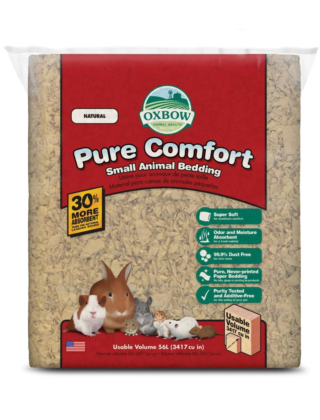 Oxbow Pure Comfort Natural Small Animal Bedding