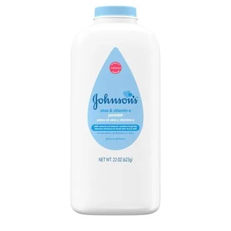 Johnson's Cornstarch Baby Powder with Aloe & Vitamin E 22 oz