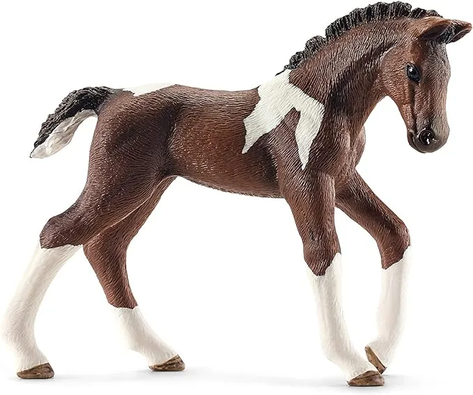 Schleich Horse Club, Collectible Horse Toys for Girls and Boys, Trakehner Foal Horse Toy Figurine, Ages 5+