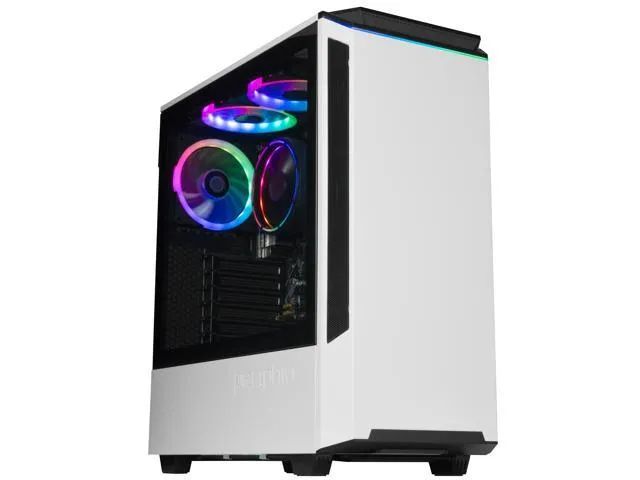 Periphio Terra Prebuilt Gaming PC AMD Ryzen 5 5600G (4.4GHz Turbo) Radeon Vega 7 Graphics 1TB M.2 NVMe SSD 64GB DDR4 RAM Windows 10 Gaming.