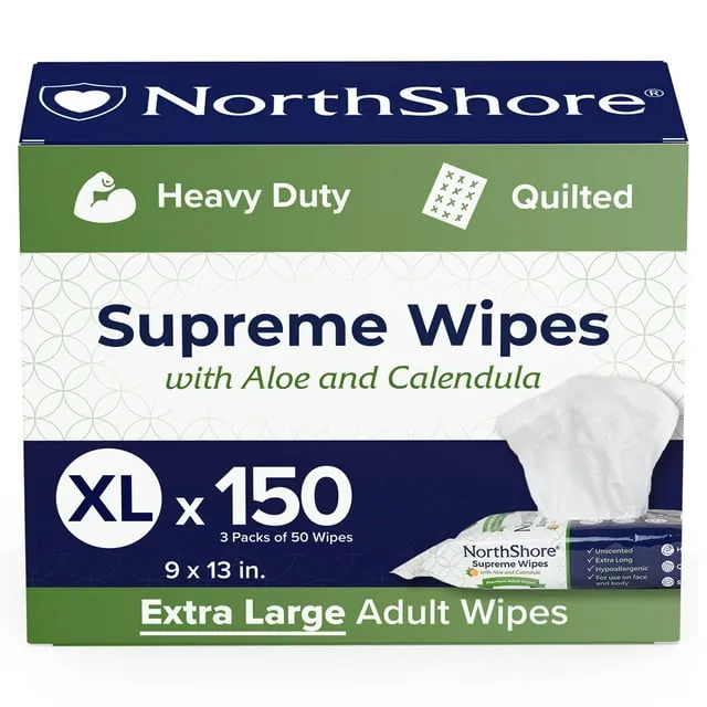 NorthShore Supreme Quilted Wipes