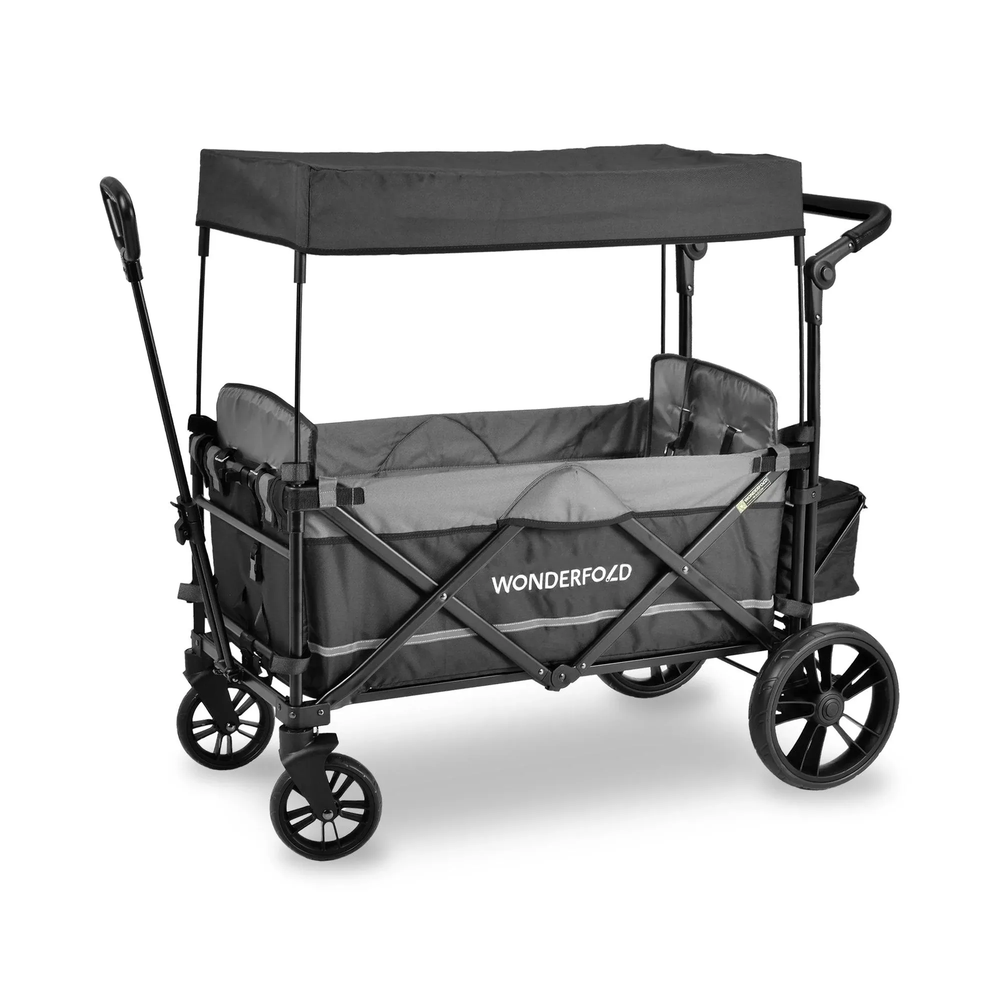 Wonderfold X2 Push & Pull Stroller Wagon Stone Gray