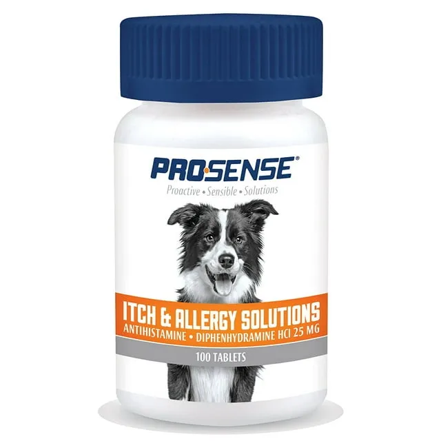 Pro-sense Itch & Allergy Solutions 100 Count