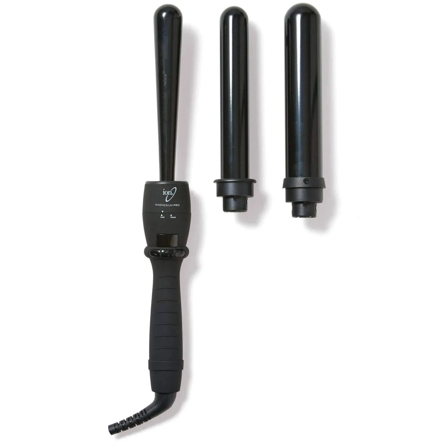 Ion Magnesium Pro Clipless Curl Wand Trio