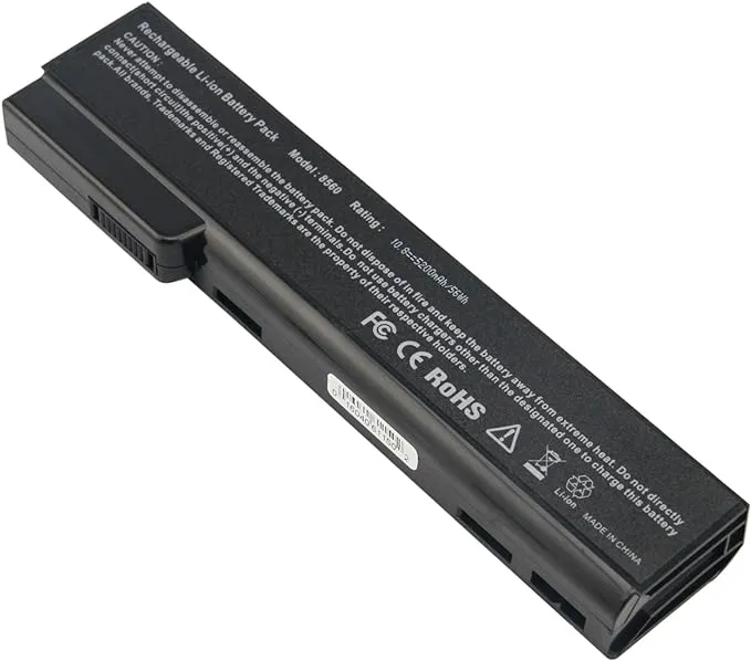 6360b Battery For HP ProBook 6460b 6465b 6470b 6475b 6560b 6565b 6570b 8460P US