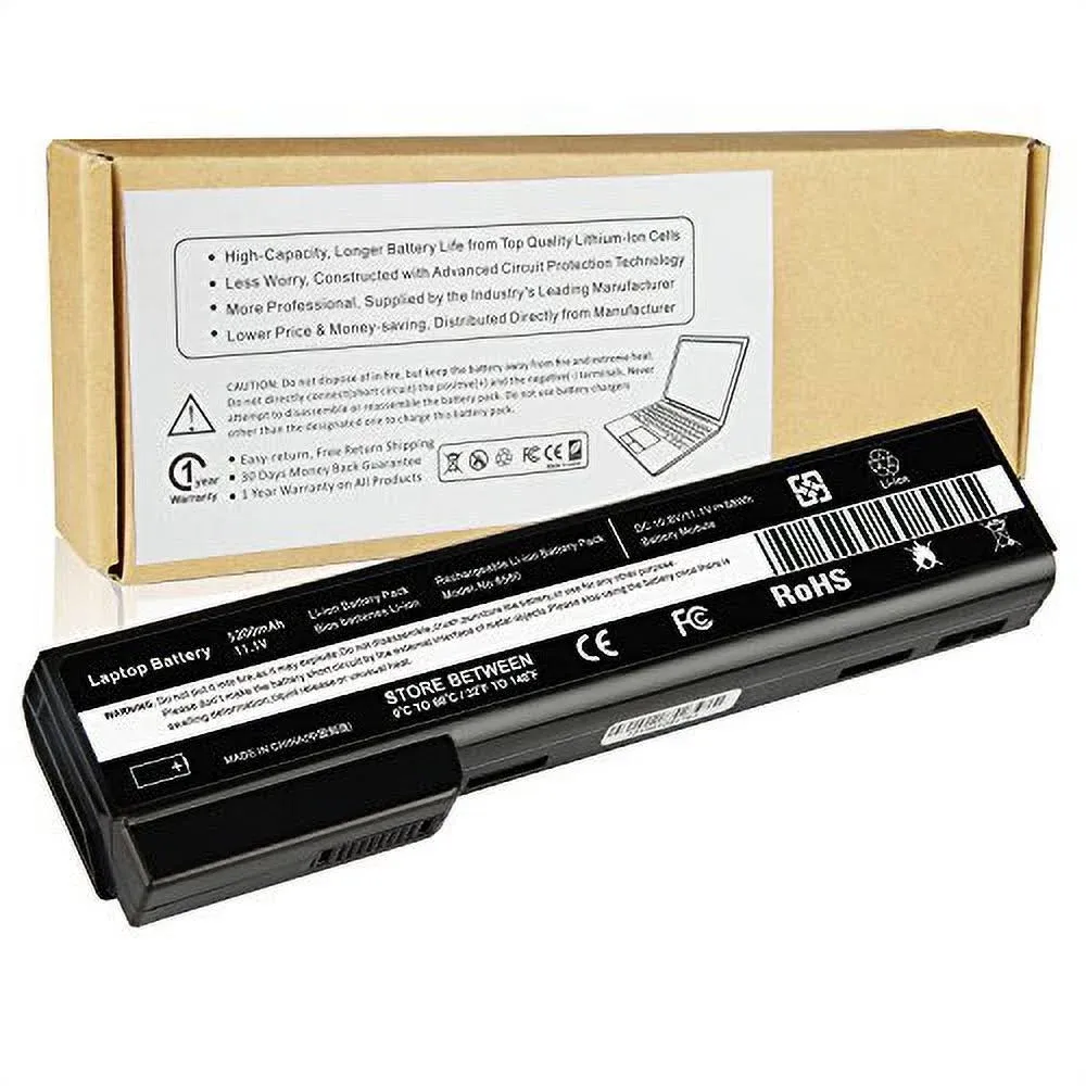 Futurebatt Laptop Battery for HP EliteBook 8460p 8460w 8470p 8560p 8570P; HP ...