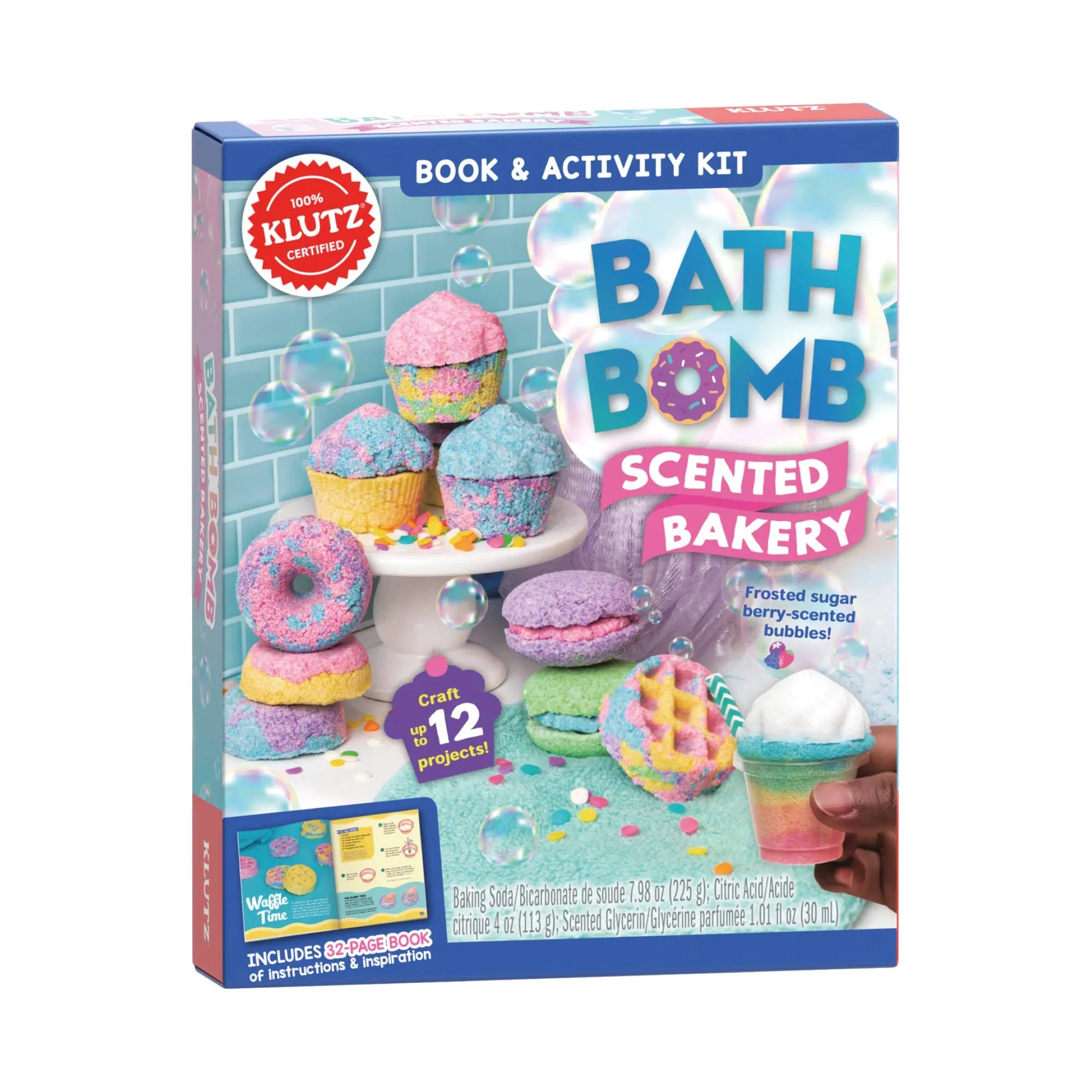 Bath Bomb Scented Bakery (Klutz) (Mixed Media Product) KLUTZ