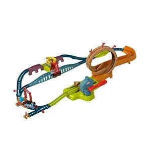 Thomas and Friends Toy Train Set Loop and Launch Maintenance Yard