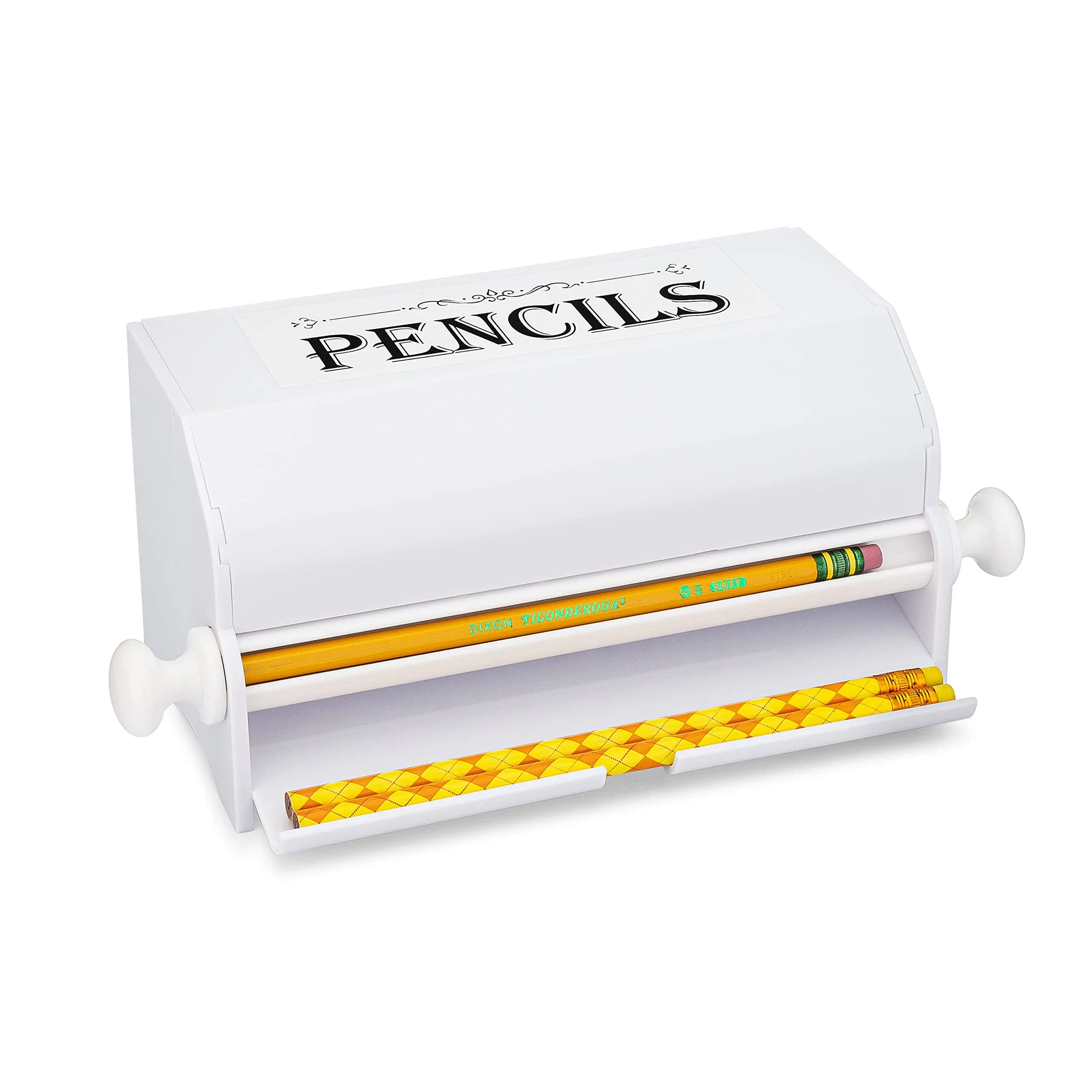 Simplyimagine Pencil Dispenser Holder - for Classroom, Home, Office Use or ...