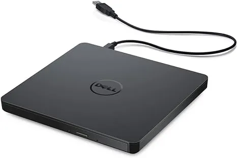 Dell - 8x External USB DVD±RW/CD-RW Drive - Black