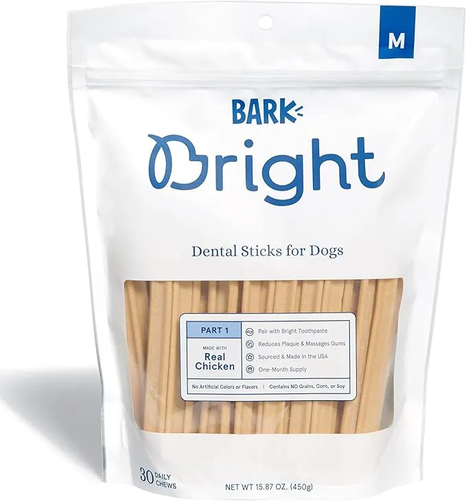 BARK Bright Dental Sticks Dogs Chews