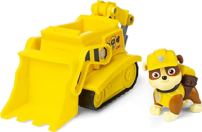 Paw Patrol Bulldozer Vehicle with Rubble