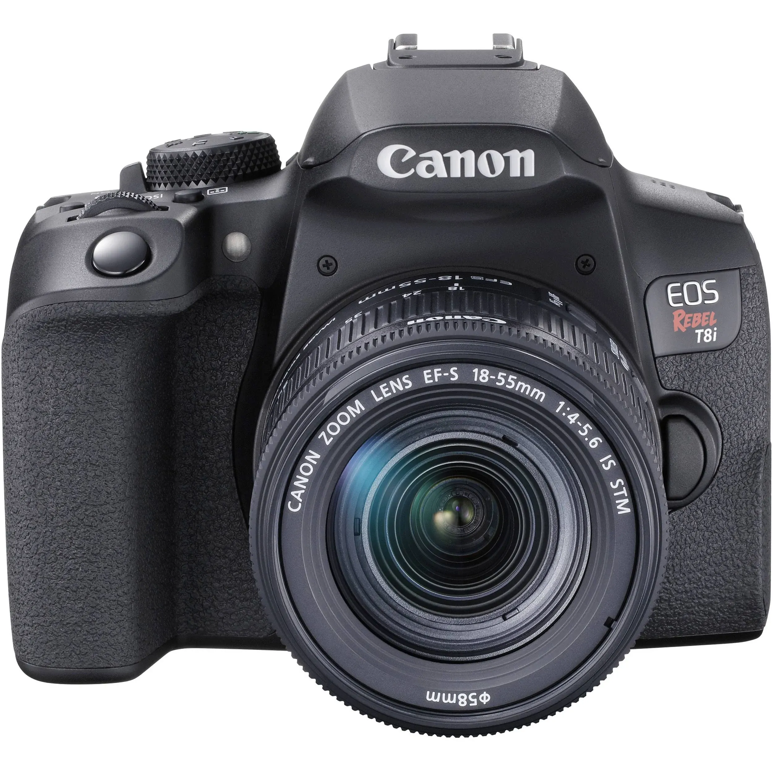 Canon EOS Rebel T8i EF-S 0.709-2.165 in es STM Kit de lentes color negro (renovado)