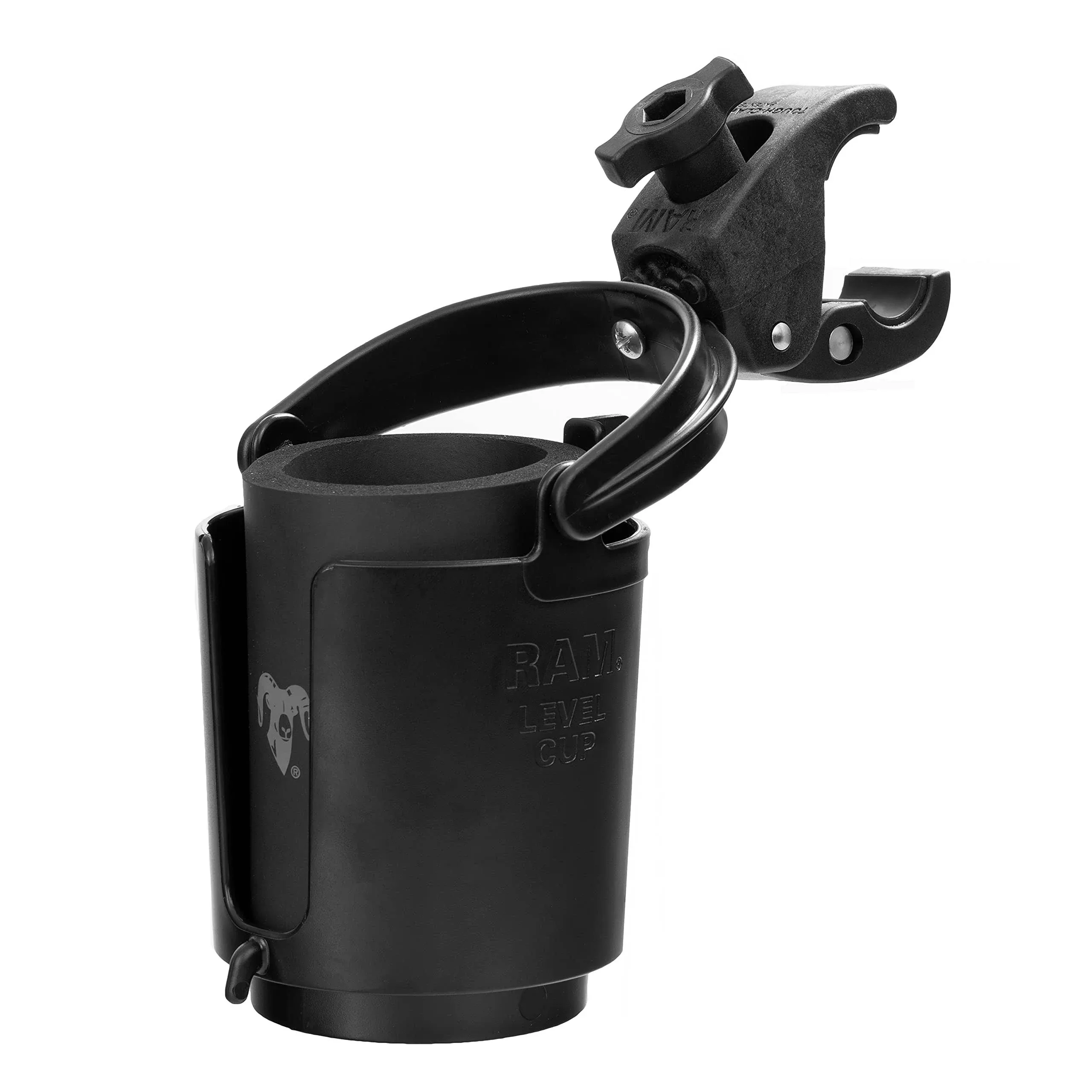 RAM Mounts RAM-B-132-400U Tough-Claw Base W/cup Holder