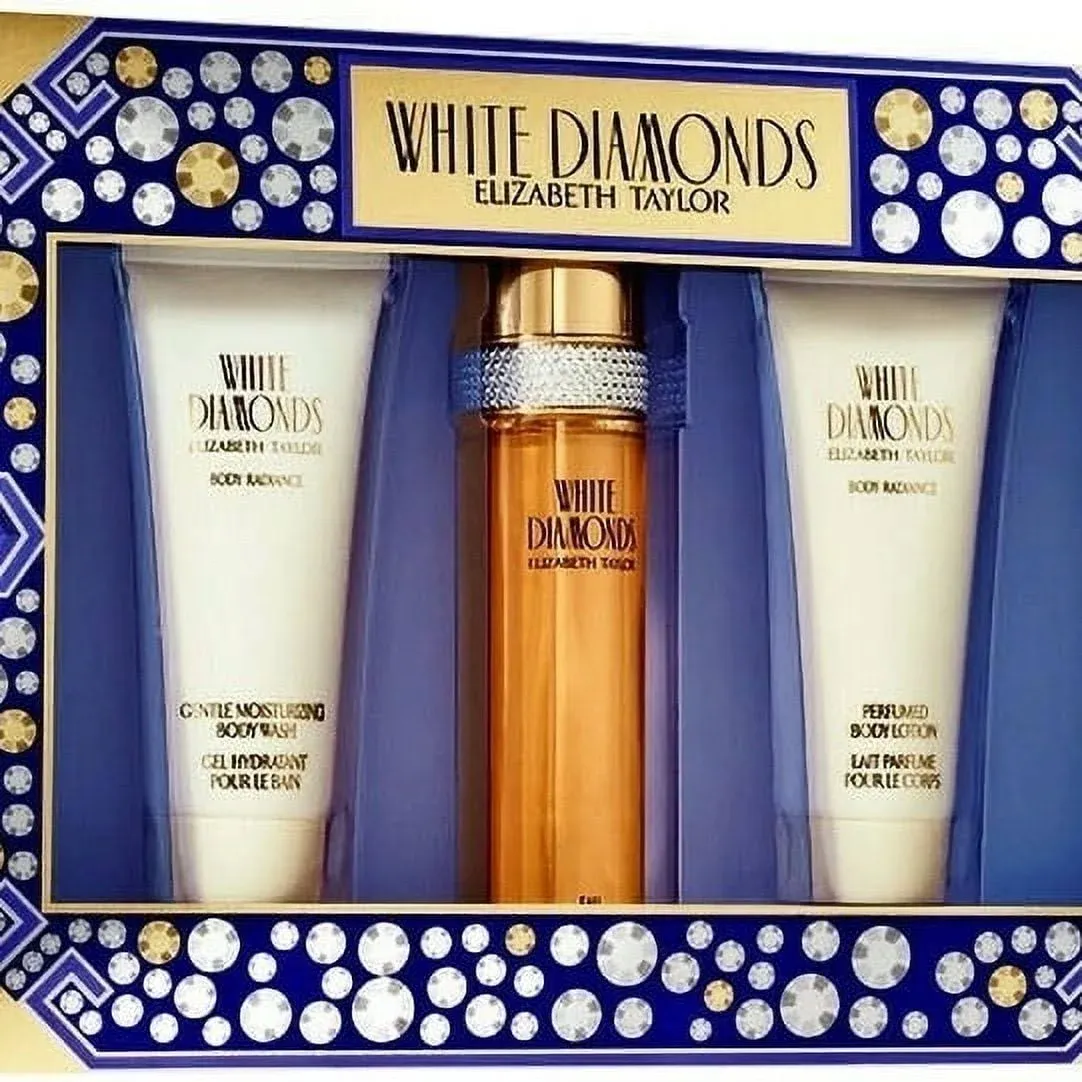 Elizabeth Taylor White Diamonds Perfume Gift Set For Women