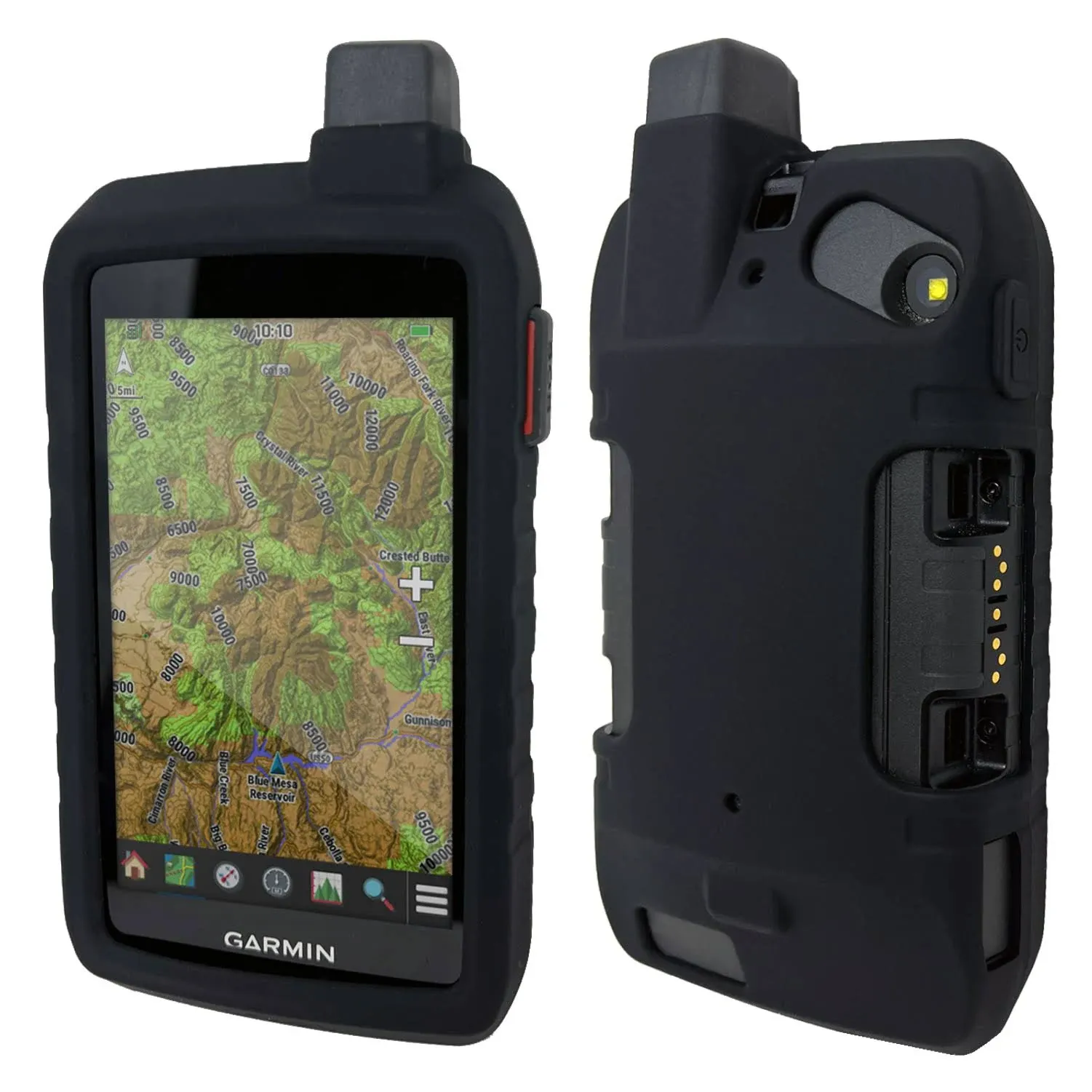 Garmin Montana 700/700i/750/750i Silicone Protective Case (Black) - Rugged ...