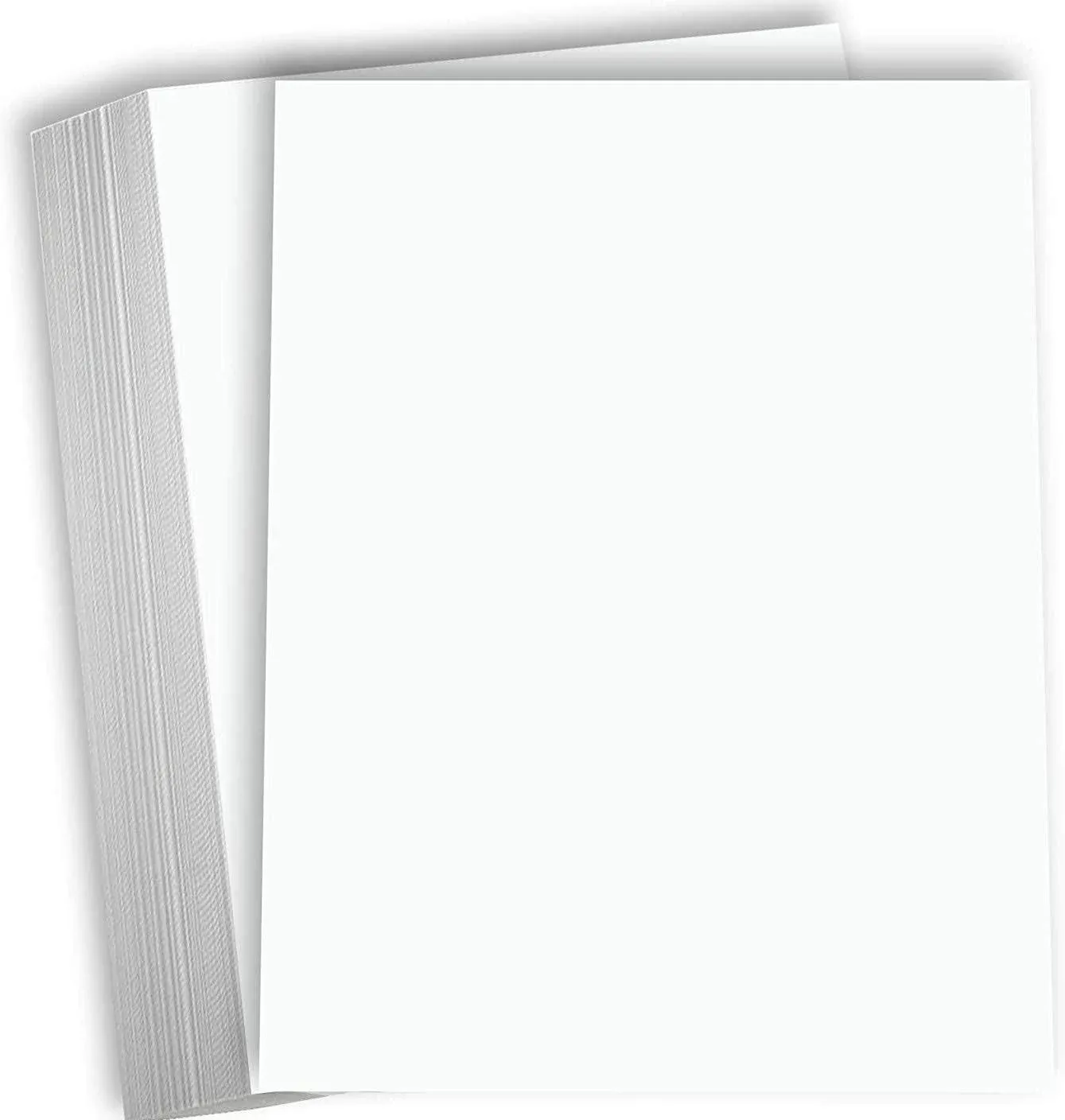 Hamilco White Cardstock Thick Paper 8 1/2 X 11″ Heavy Weight 120 Lb Cover Card S