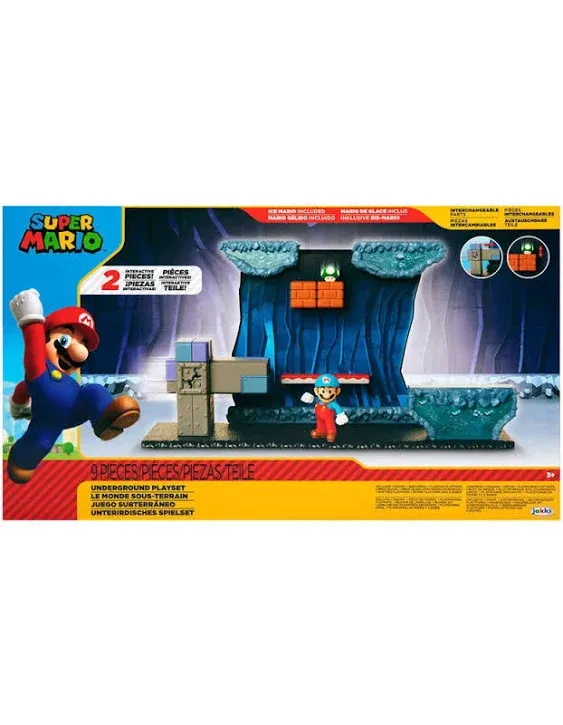 Super Mario Underground Playset