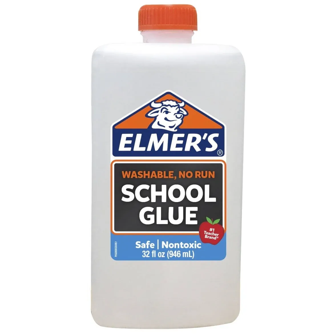 Elmer's Liquid School Glue, White, Washable, 32 Ounces - Great for Making Slime