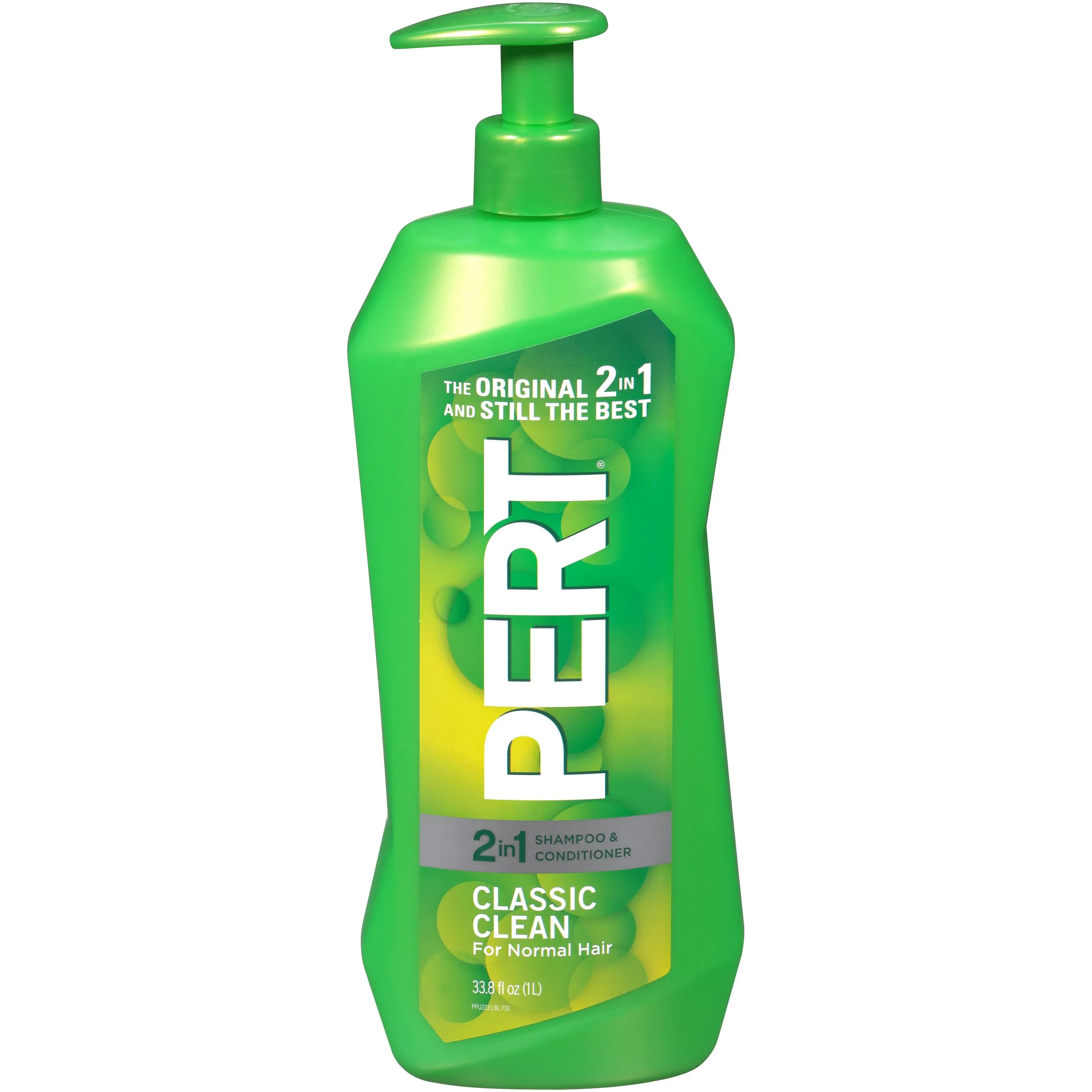 Pert Plus Shampoo & Conditioner, 2-in-1, Classic Clean, for Normal Hair - 33.8 fl oz