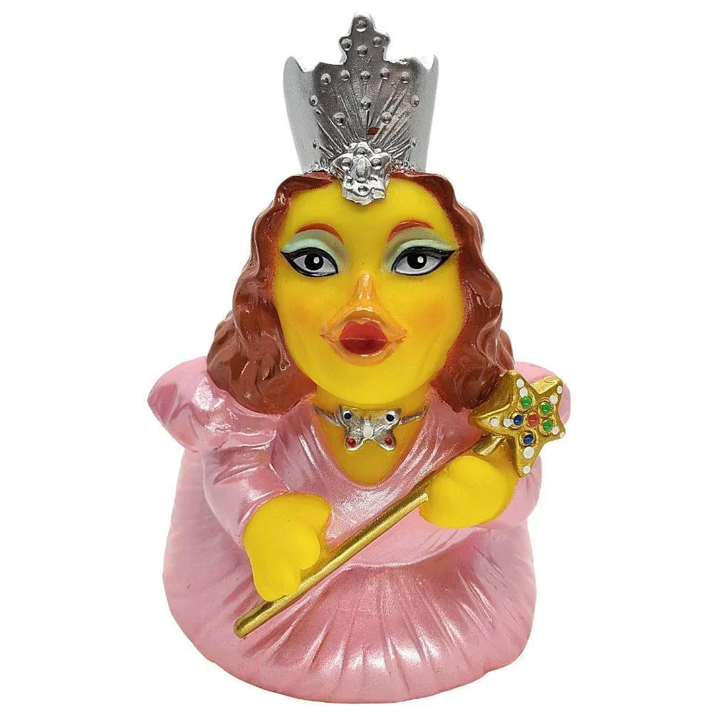 Glenda -The Good Witch, Wizard of Oz Rubber Duck character, CelebriDuck Collectable, Oz Movie Fans,  Birthday gift, Valentines Day Gift