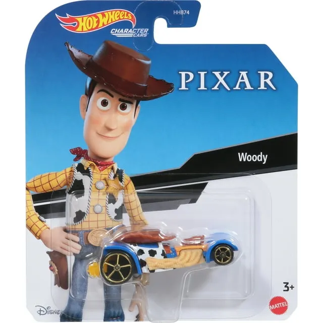 Hot Wheels Character Cars Woody Pixar Toy