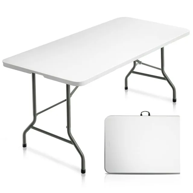 VINGLI 6 Foot Portable Long Table