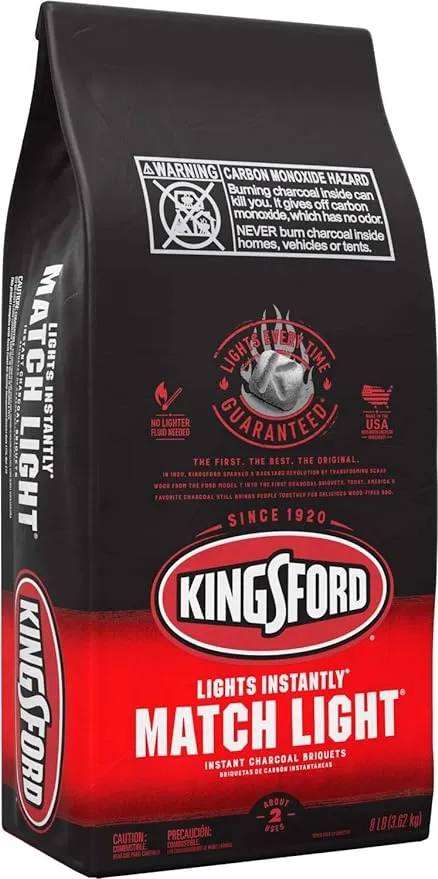 Kingsford Match Light Charcoal Briquettes - 8 lb