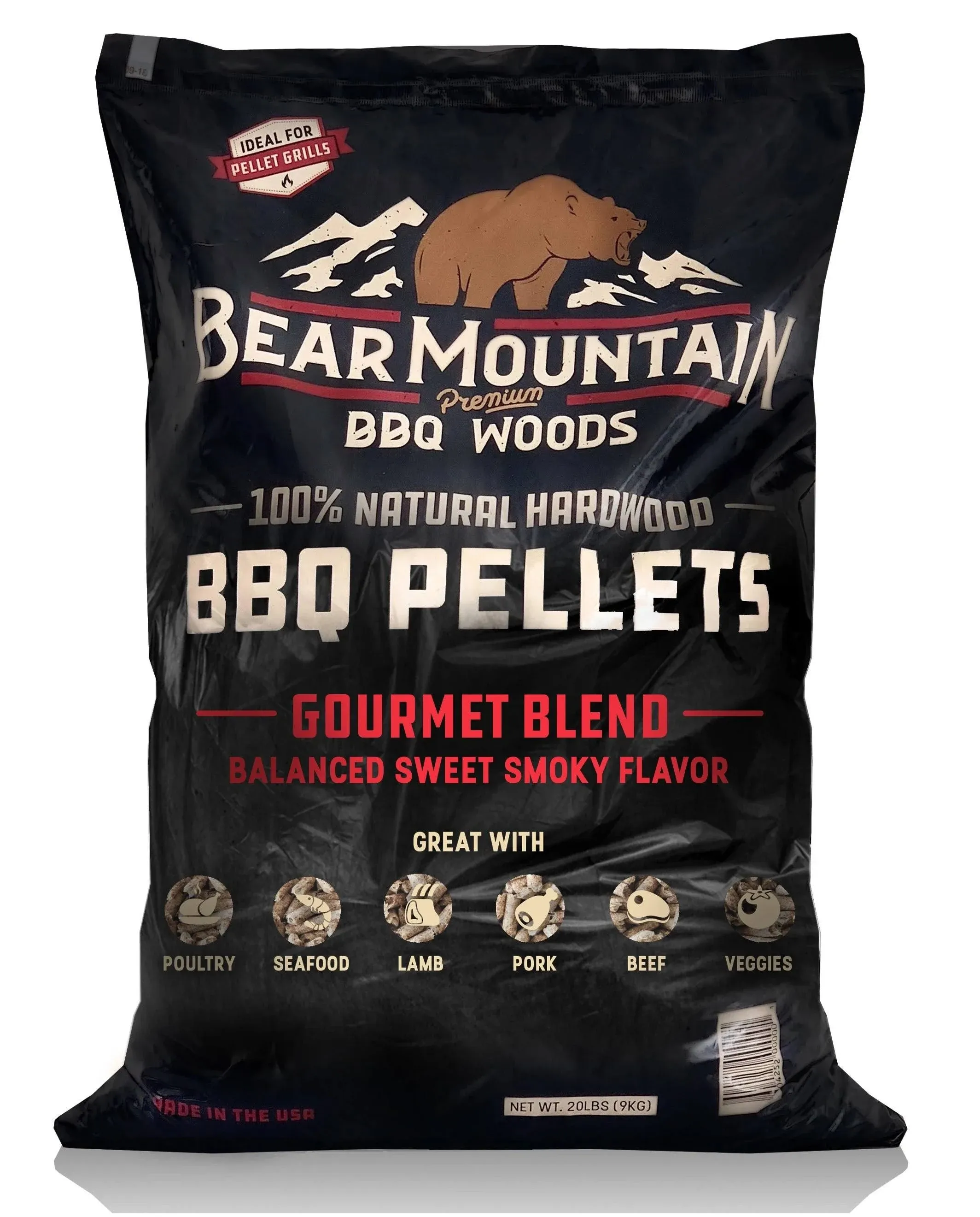 Bear Mountain Apple BBQ Wood Pellets