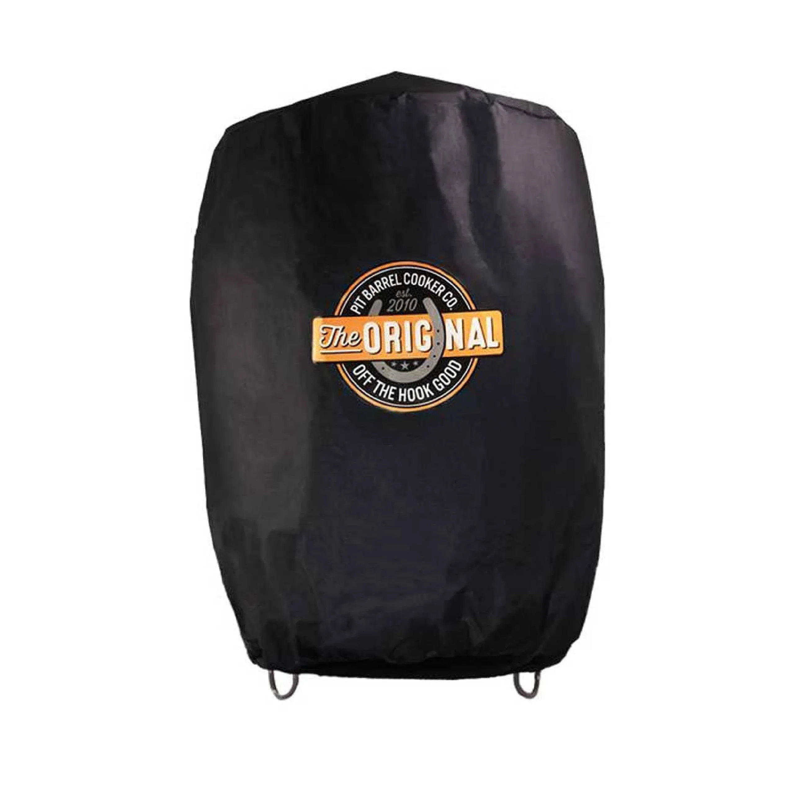 PIT BARREL COOKER CO AC1002P Custom Fit Premium Smoker Cover, Black, 18.5-In.