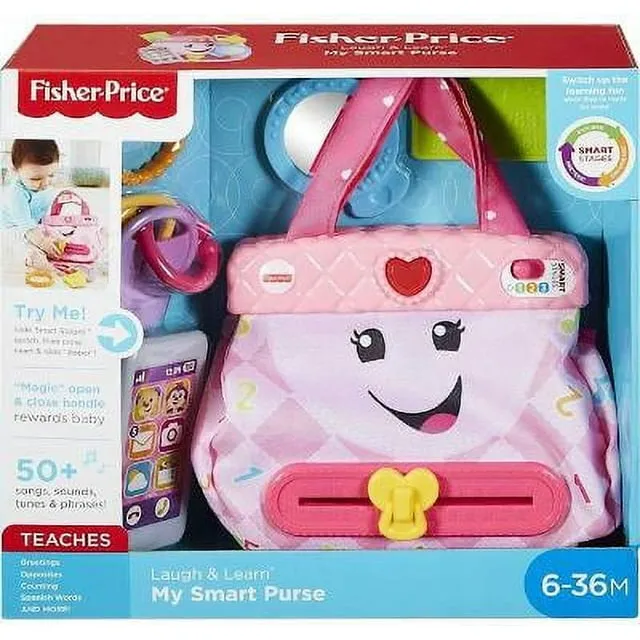 Fisher Price Laugh and Learn My Smart Purse, Pink