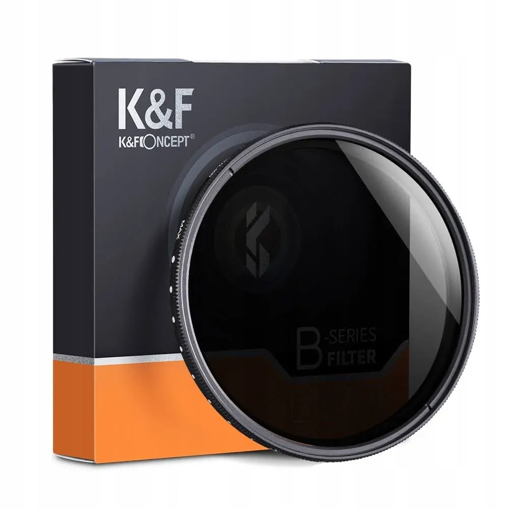 K&F Concept Variable Fader ND2-ND400 Filter 37mm, 1 8.6 Stops