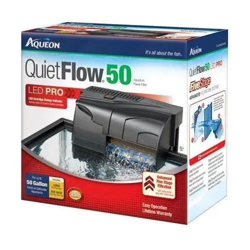 Aqueon 50 LED Pro Power Filte