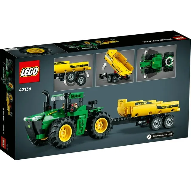 LEGO John Deere 9620R 4WD Tractor 42136 Building Set (390 Pieces)