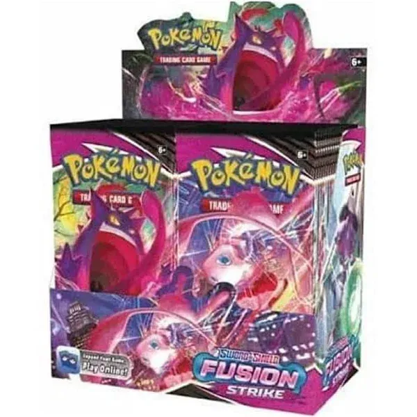 Pokemon TCG: Sword & Shield Fusion Strike 36-Pack Booster Box Factory Sealed