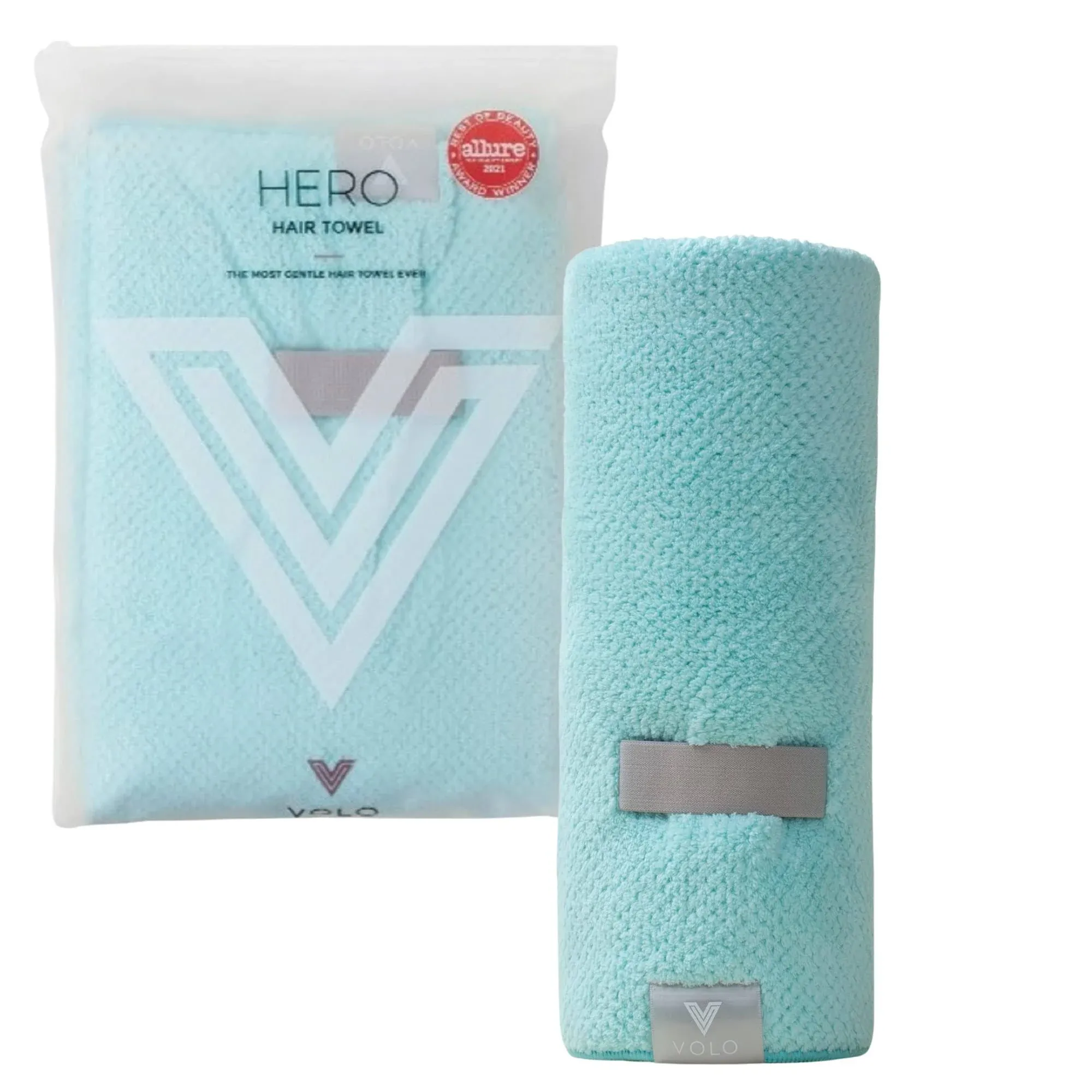 Hero Salt White Hair Towel | Ultra Soft  Quick Drying Nan...  Super Absorbent