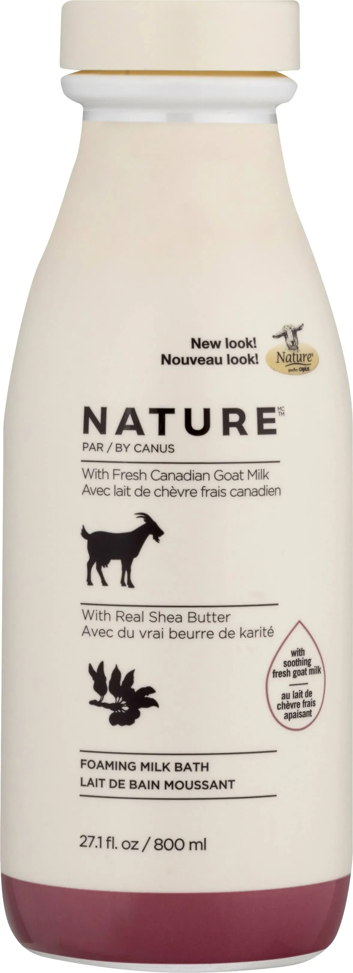 Nature by Canus Foaming Milk Bath Shea Butter 27.1 fl. oz.